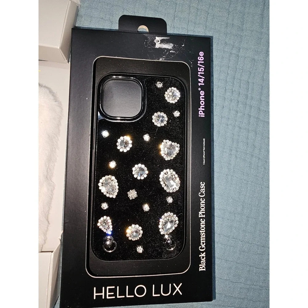 iPhone Case Bundle Hello Lux Heyday iPhone 16 17 Pro Max 15 14 Gemstone Fur Croc